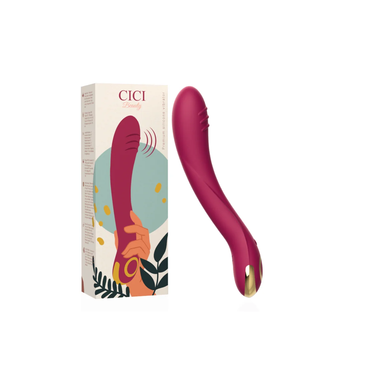 Premium-Silikon-G-Spot-Vibrator von Cici Beauty kaufen | Fesselliebe