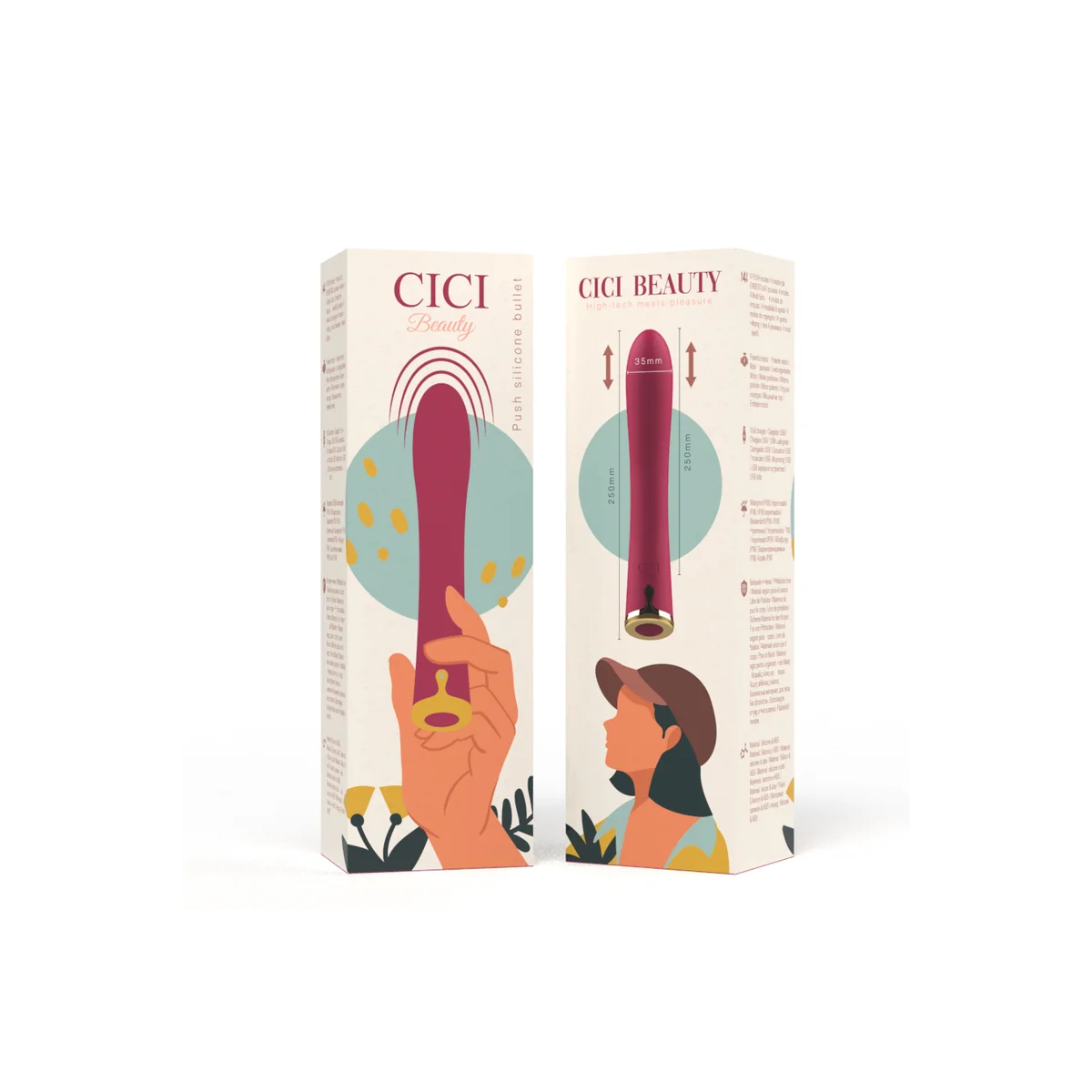 Premium Silikon Push Bullet von Cici Beauty kaufen | Fesselliebe