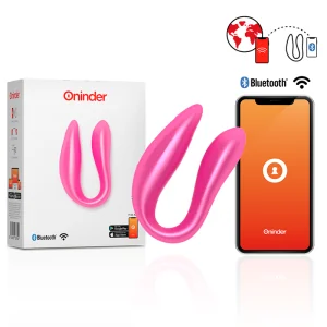 Lisboa G-Spot- und Klitoralstimulator Rosa - mit kostenloser App von Oninder kaufen | Fesselliebe
