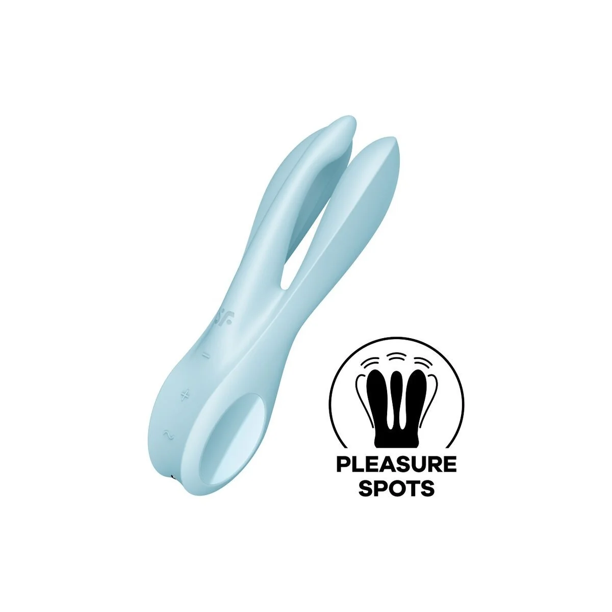 Threesome 1 Vibrator Blau von Satisfyer Vibrator kaufen | Fesselliebe