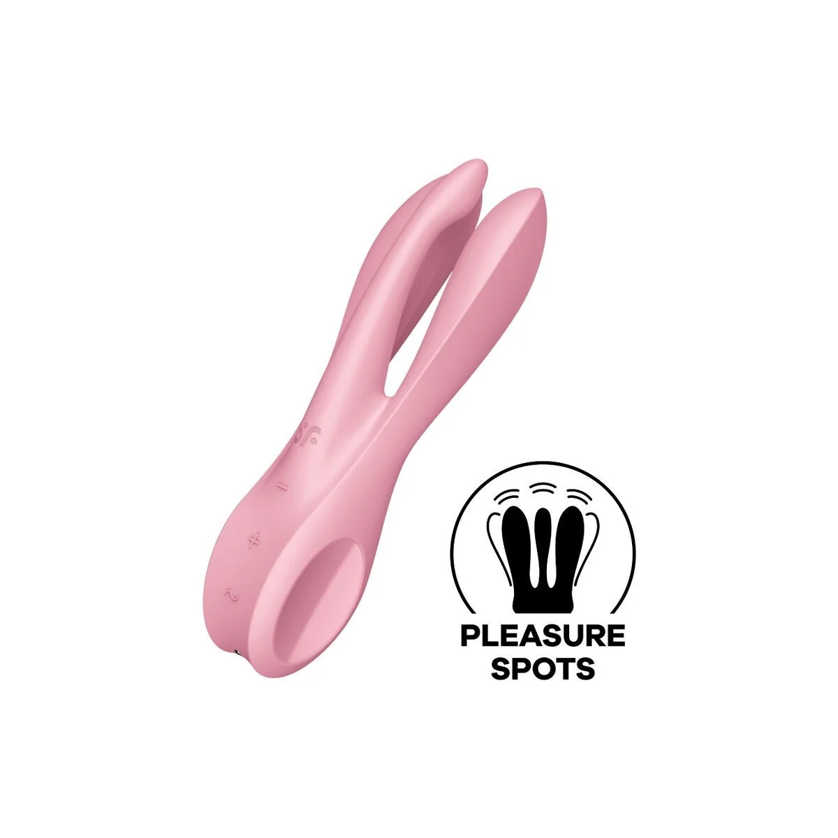 Threesome 1 Vibrator Rosa von Satisfyer Vibrator kaufen | Fesselliebe