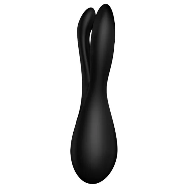 Threesome 2 Vibrator Schwarz von Satisfyer Vibrator kaufen | Fesselliebe