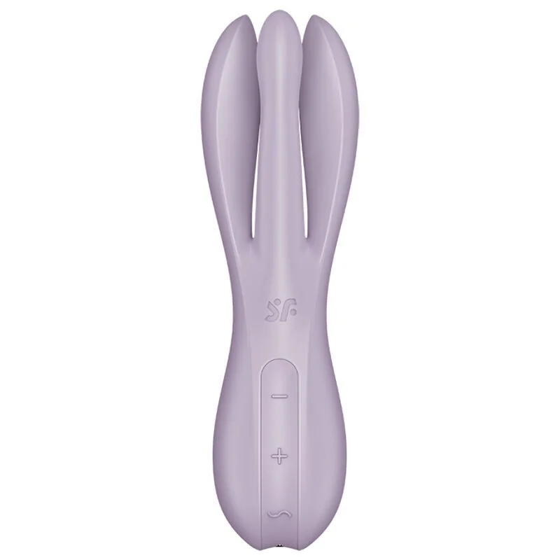 Threesome 2 Vibrator Violett von Satisfyer Vibrator kaufen | Fesselliebe 2