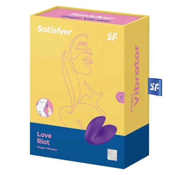 Love Riot Fingervibrator Lila von Satisfyer Vibrator kaufen | Fesselliebe