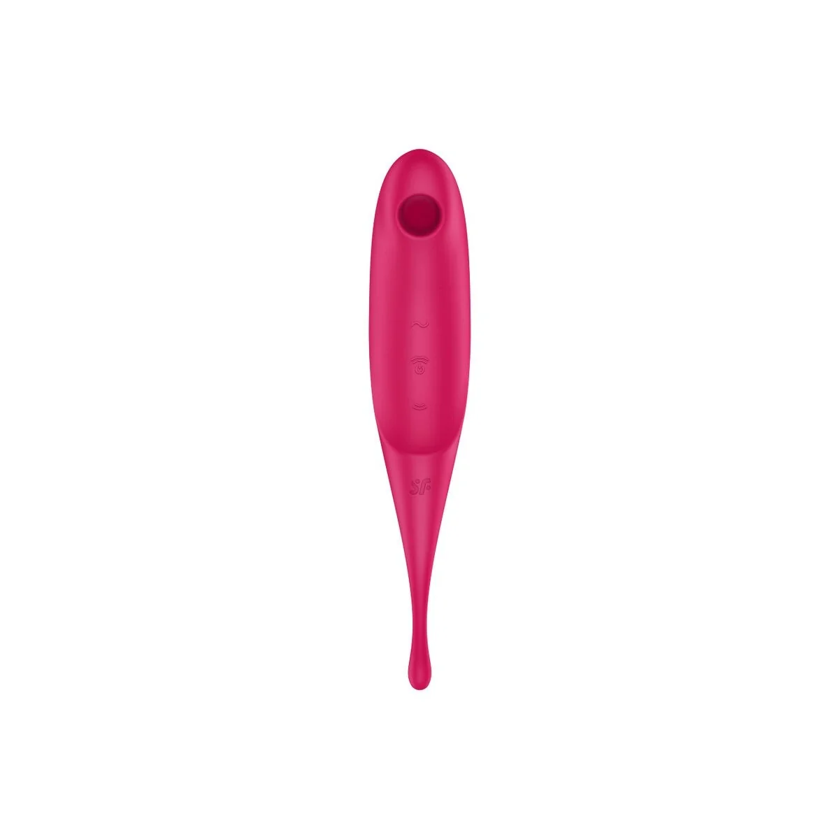 Twirling Pro Air Pulse Stimulator & Vibrator Rot von Satisfyer Air Pulse kaufen | Fesselliebe
