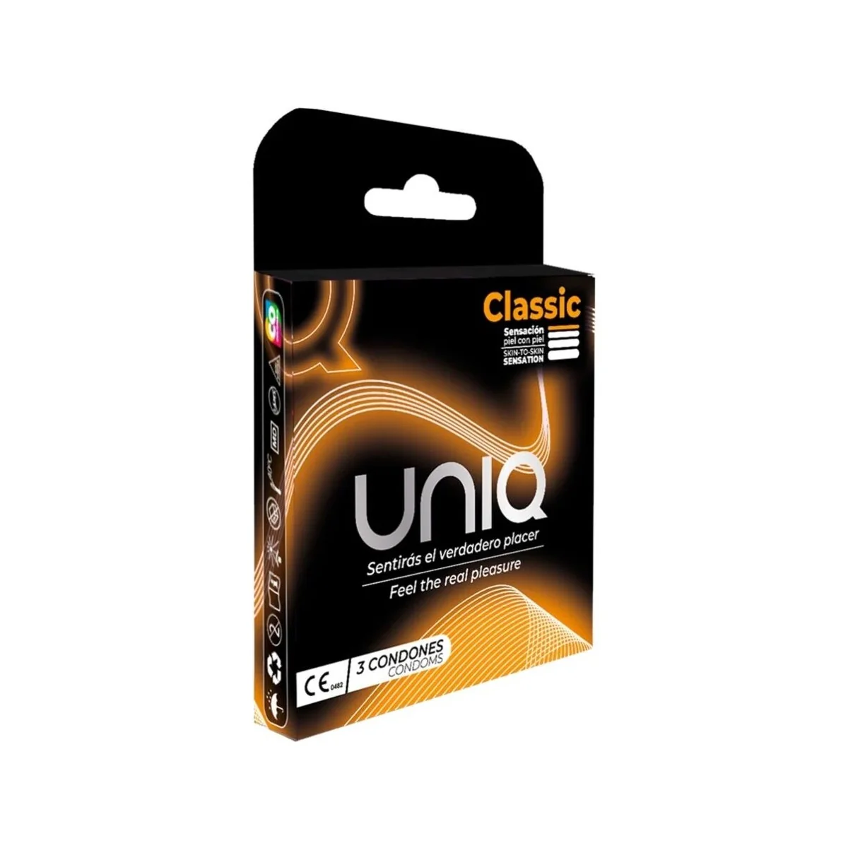 Classic Latexfreie Kondome 3 Stück von Uniq kaufen | Fesselliebe