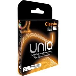 Classic Latexfreie Kondome 3 Stück von Uniq kaufen | Fesselliebe