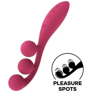 Tri Ball 1 Multivibrator Rot von Satisfyer Vibrator kaufen | Fesselliebe