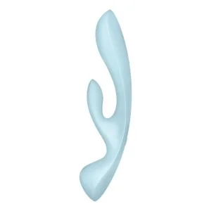 Triple Oh Hybrid Vibration Blau von Satisfyer Vibrator kaufen | Fesselliebe