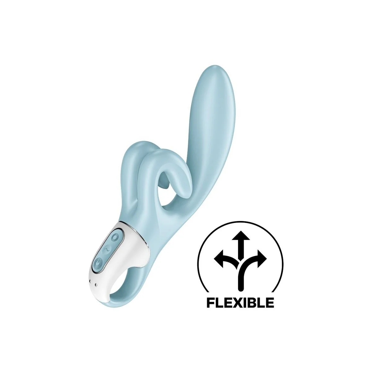 TOUCH ME RABBIT VIBRATION BLAU VON SATISFYER VIBRATOR