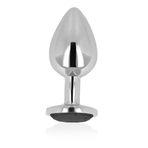 Analplug mit Schwarzem Kristall 8 cm von Ohmama Anal kaufen | Fesselliebe