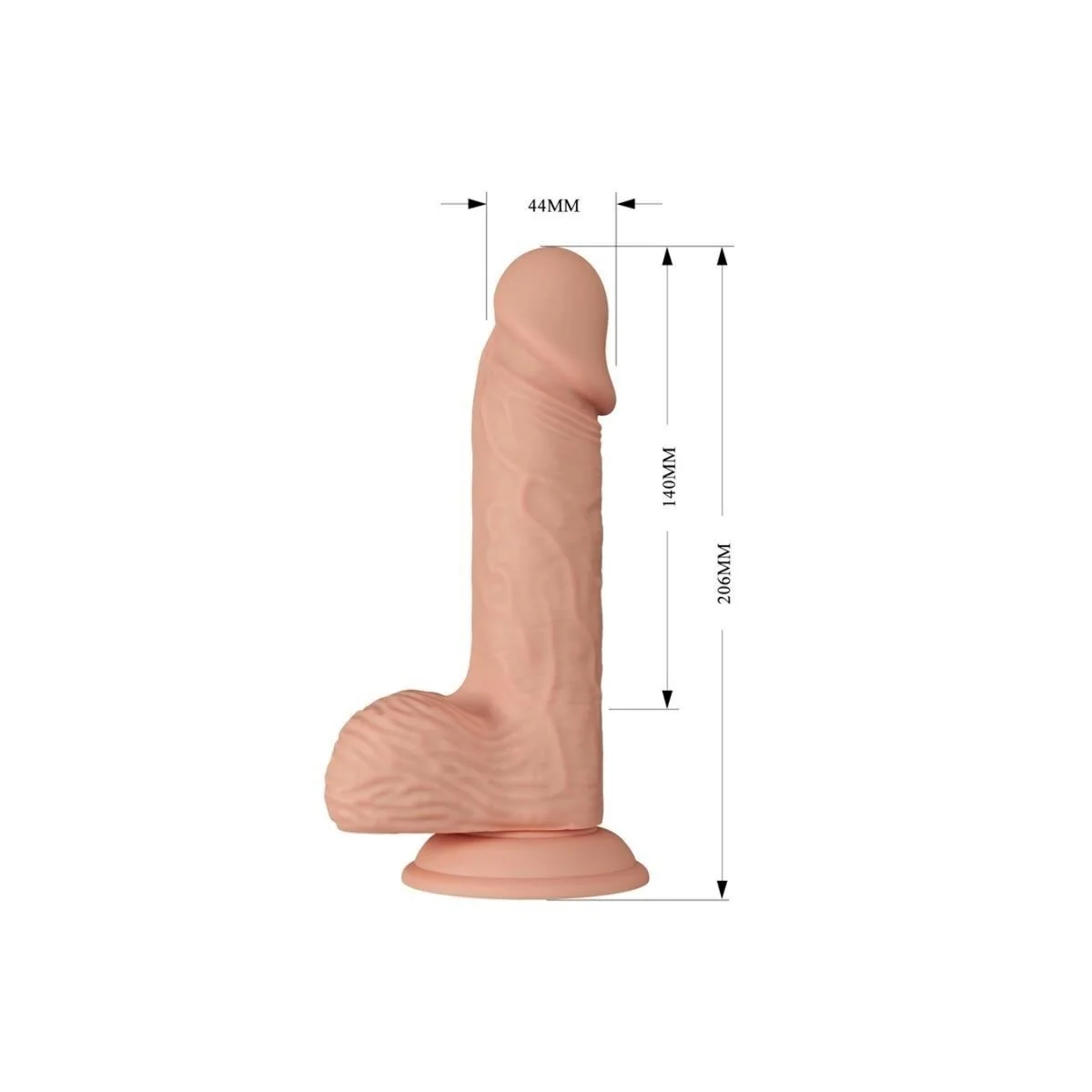 Catoblepas Flexibler realistischer Dildo 20.6 cm Natürlich von Baile Dildos kaufen | Fesselliebe