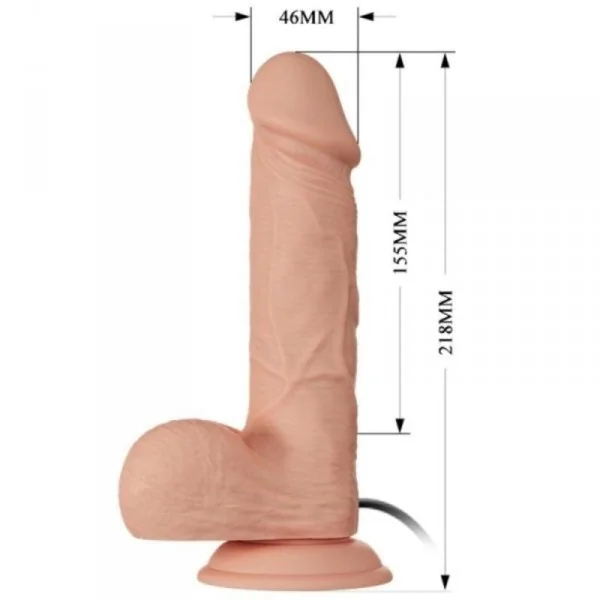 Bahamut Vibration 21.8 cm Natürlich von Baile Dildos kaufen | Fesselliebe