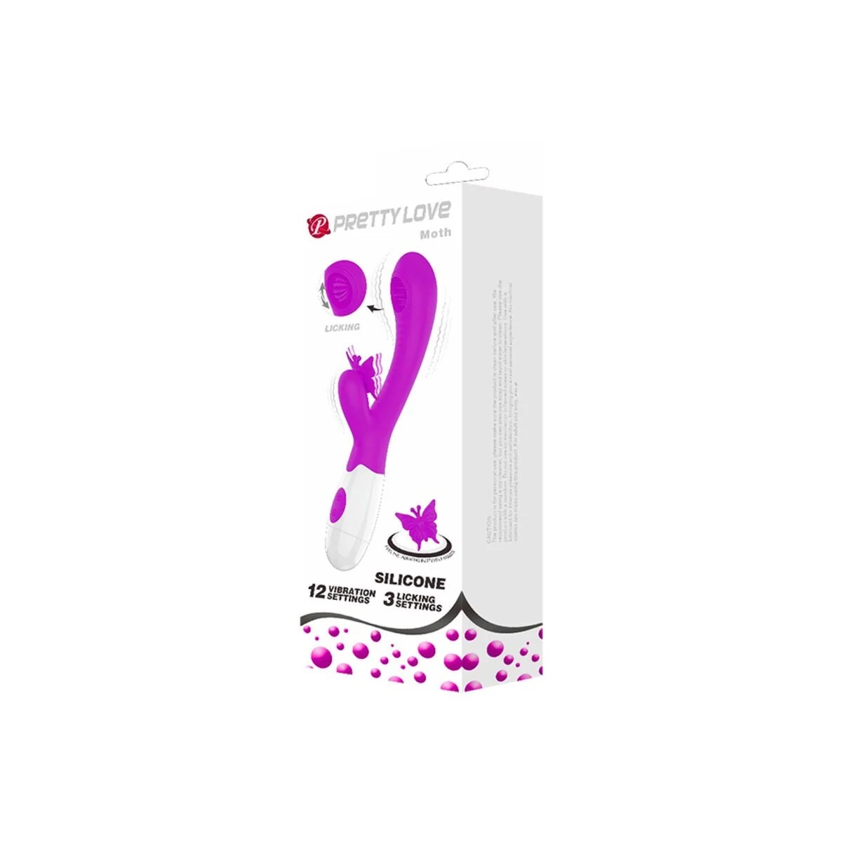 Moth Lecken & Vibrieren Flieder von Pretty Love kaufen | Fesselliebe