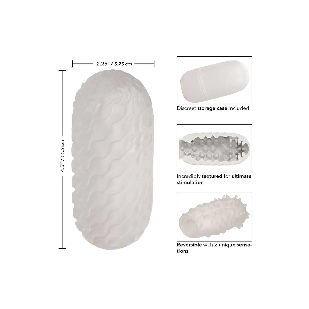 Reversible Nubby Stroker von Calexotics kaufen | Fesselliebe