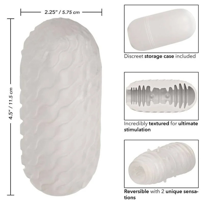 Reversible Ribbed Stroker von Calexotics kaufen | Fesselliebe 2