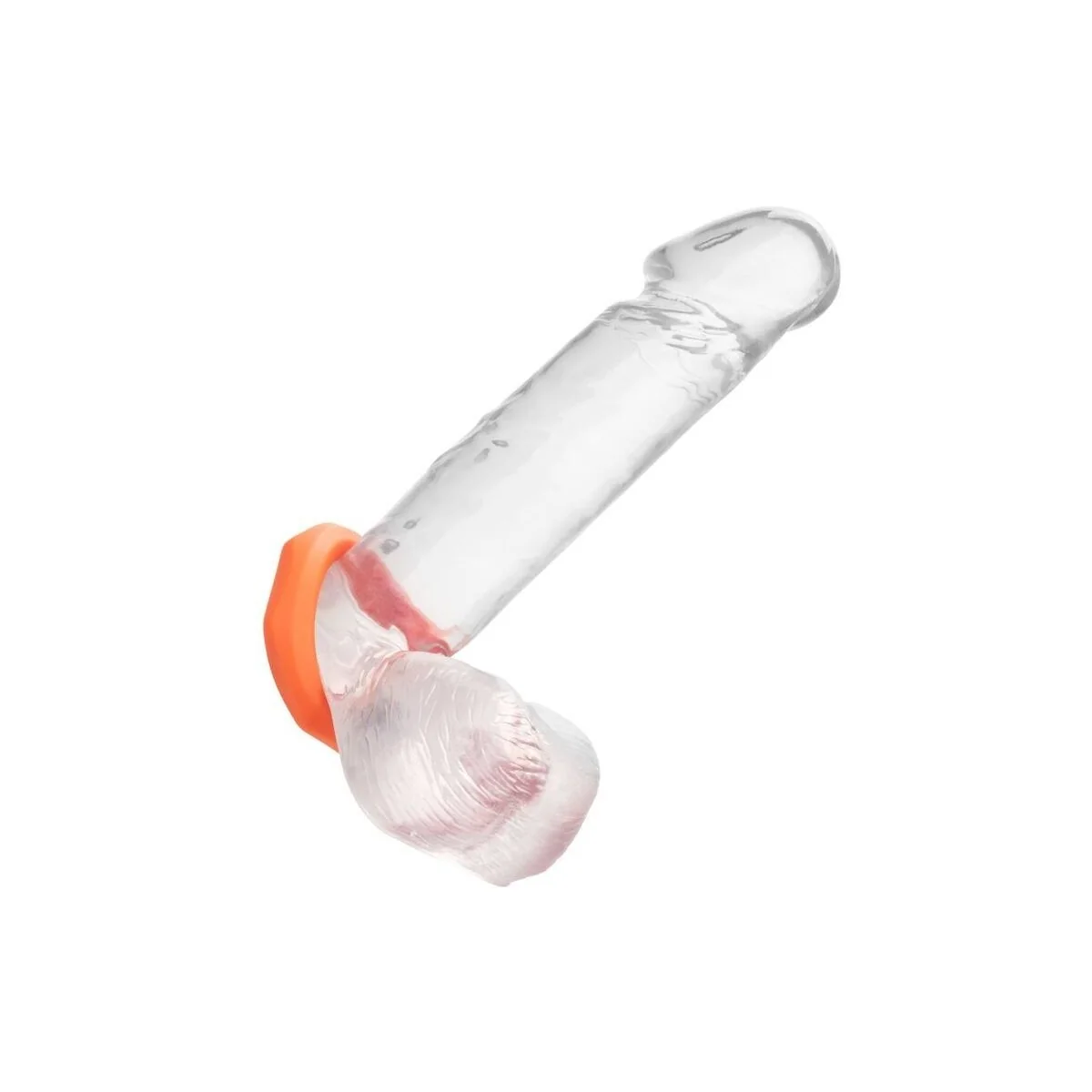 Alpha Sexagon Ring Orange von Calexotics kaufen | Fesselliebe