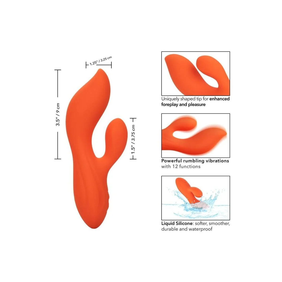 Stella Dual Teaser Orange von Calexotics kaufen | Fesselliebe