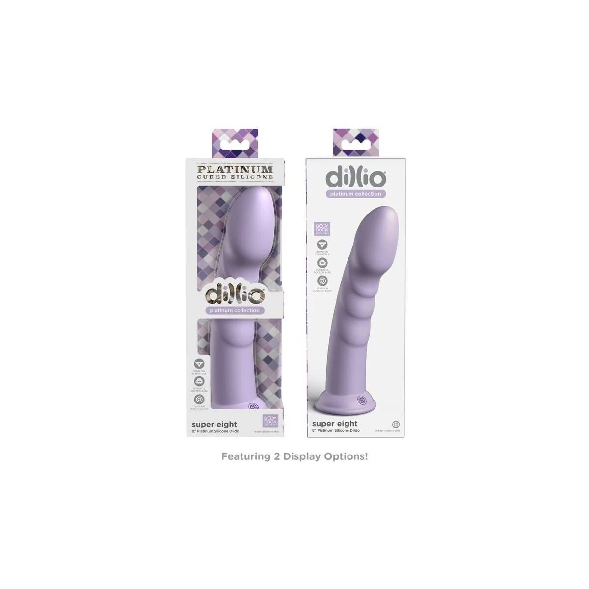 Super Acht 20,32 cm Violett von Dillio kaufen | Fesselliebe