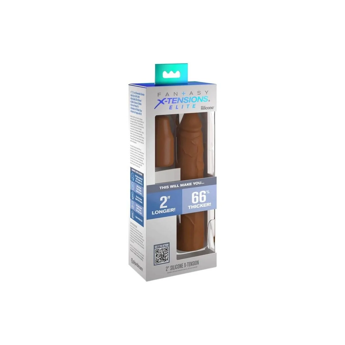 Pipedreams Hülse 20,32 cm + 5,00 cm Zoll Stecker Karamell von Fantasy X-Tensions kaufen | Fesselliebe