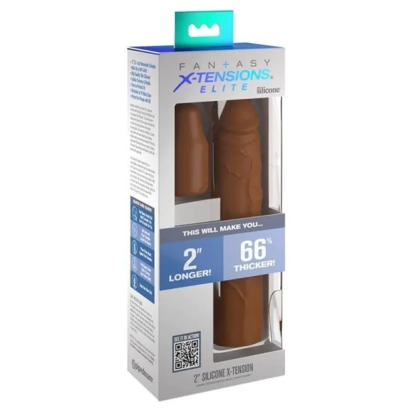 Pipedreams Hülse 20,32 cm + 5,00 cm Zoll Stecker Karamell von Fantasy X-Tensions kaufen | Fesselliebe