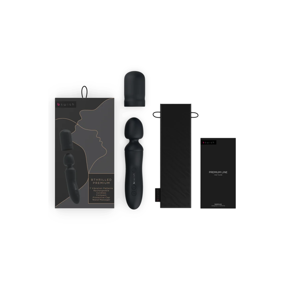 Bthrilled Vibrator Stab Premium Schwarz von B Swish kaufen | Fesselliebe