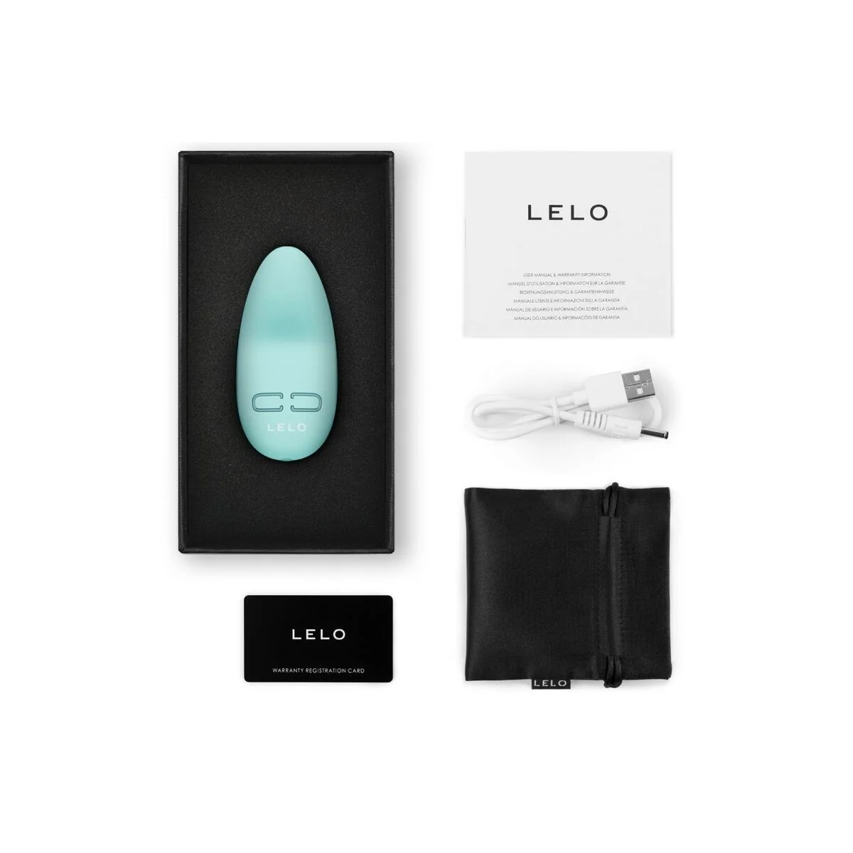 Lily 3 Persönliches Massager - Polargrün von Lelo kaufen | Fesselliebe