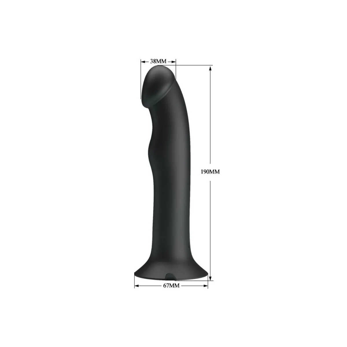 Murray Vibrator und Klitorisauger Schwarz von Pretty Love Flirtation kaufen | Fesselliebe