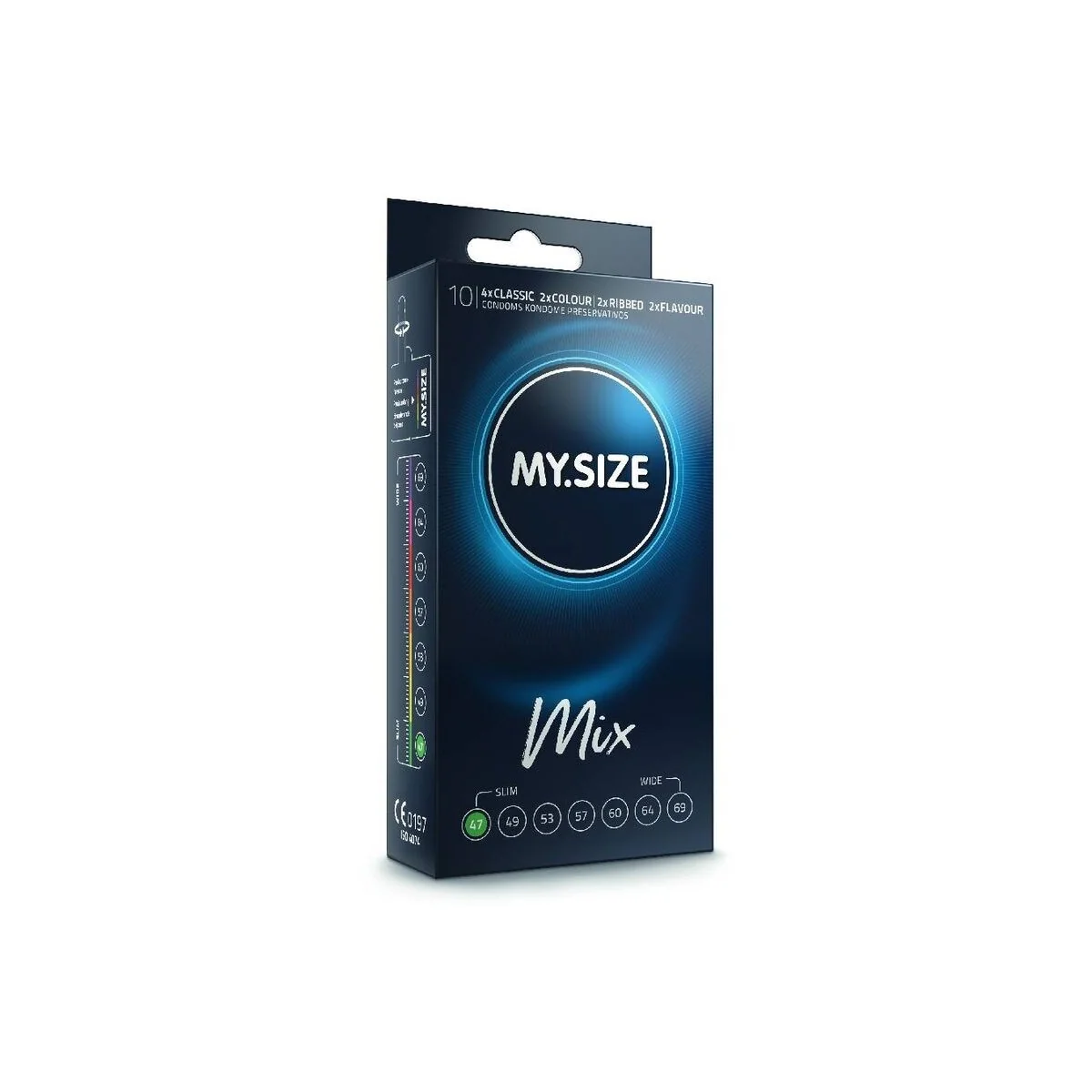 Mix Kondome 47 Mm 10 Stück von My Size Mix kaufen | Fesselliebe