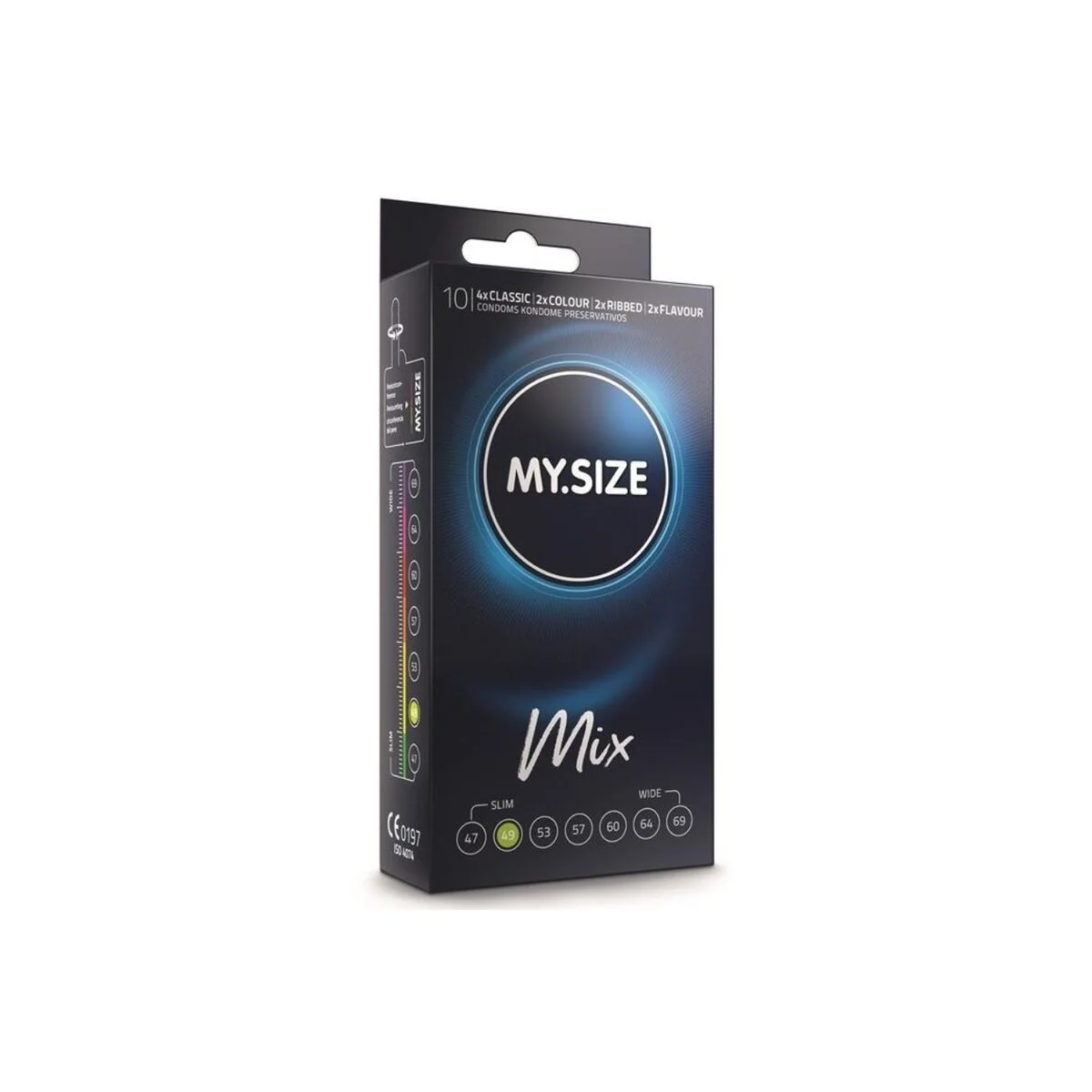 Mix Kondome 49 Mm 10 Stück von My Size Mix kaufen | Fesselliebe