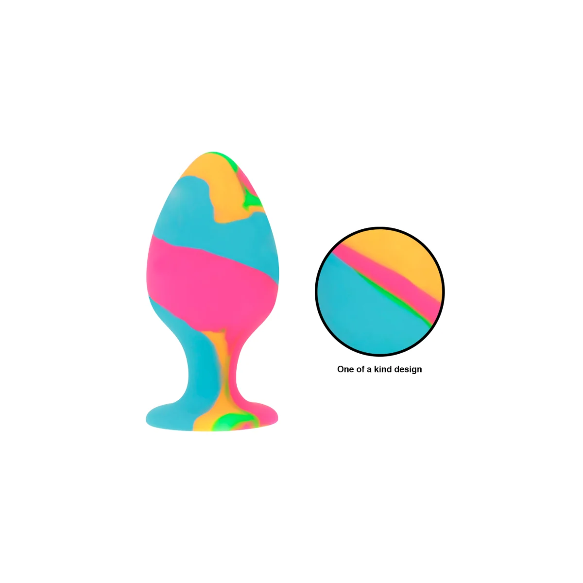 Mehrfarbige Silikon-Stecker-Set von Intense Anal Toys kaufen | Fesselliebe