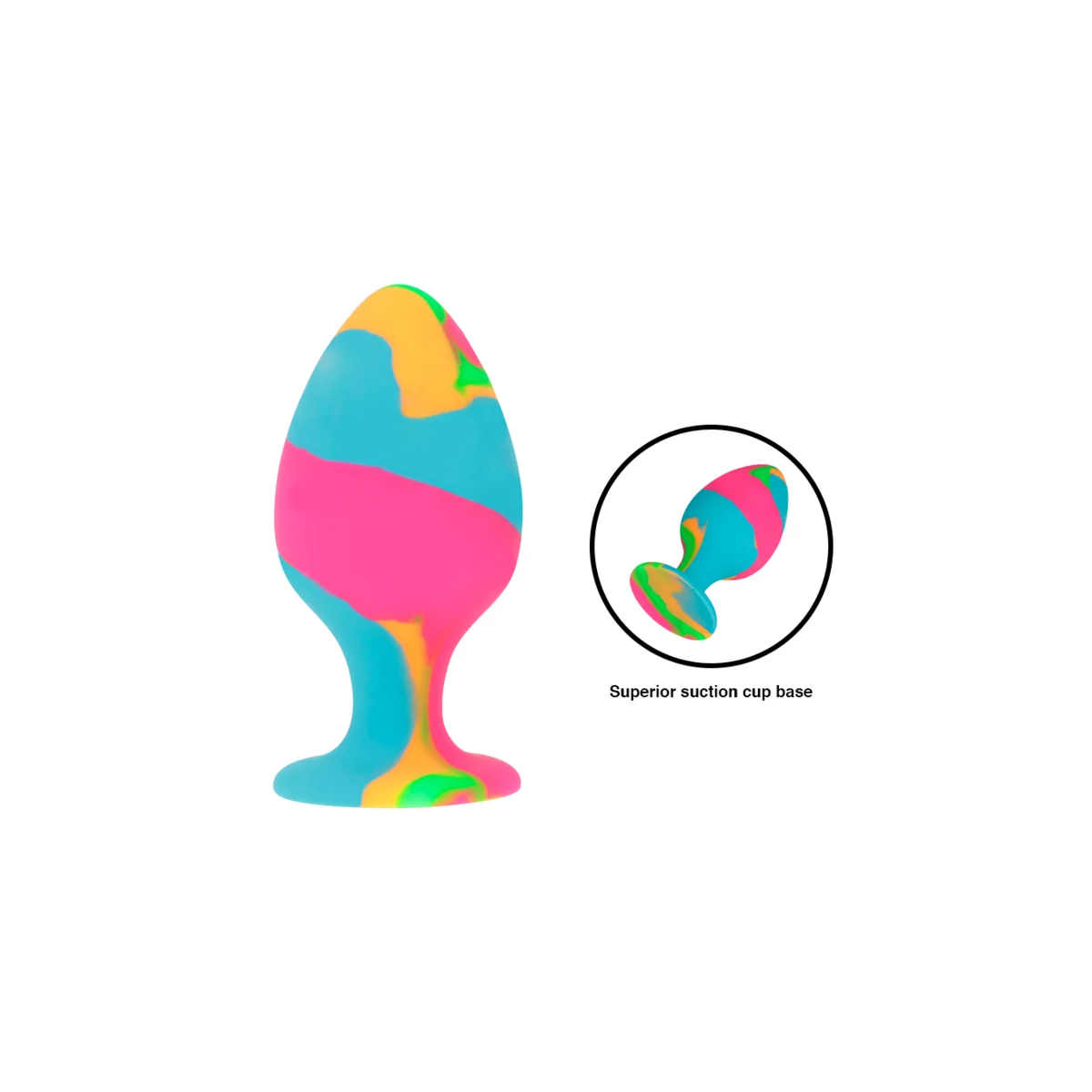 Mehrfarbige Silikon-Stecker-Set von Intense Anal Toys kaufen | Fesselliebe