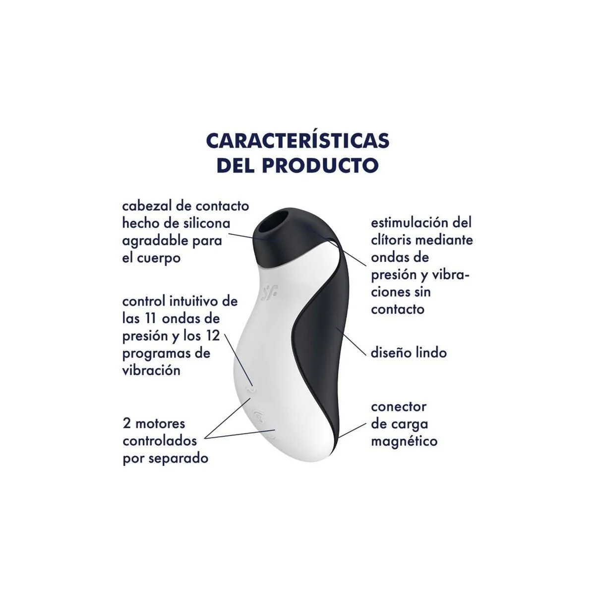Orca Air Pulse Stimulator + Vibration von Satisfyer Air Pulse kaufen | Fesselliebe