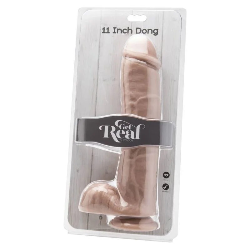 Dildo 28 cm mit Holenhaut von Get Real kaufen | Fesselliebe 2