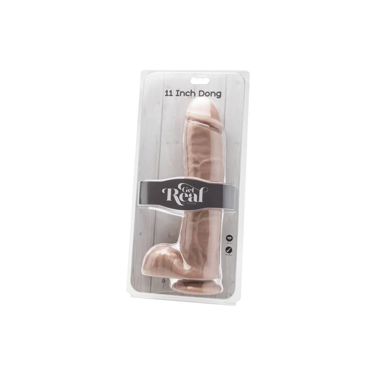 Dildo 28 cm mit Holenhaut von Get Real kaufen | Fesselliebe