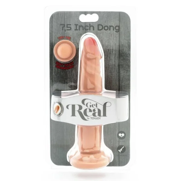 Dual Density Dong 19 cm Beige von Get Real kaufen | Fesselliebe