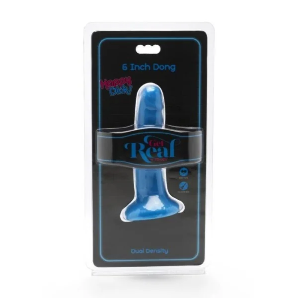 Happy Dicks Dong 12 cm Blau von Get Real kaufen | Fesselliebe
