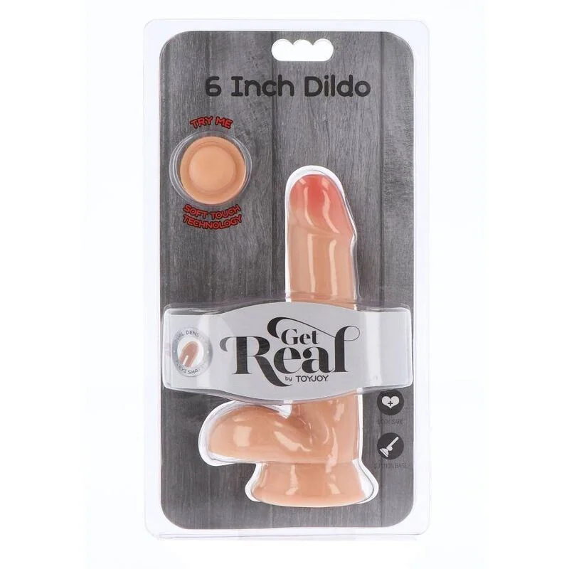 Dual Density Dildo 17 cm Eierhaut von Get Real kaufen | Fesselliebe 2