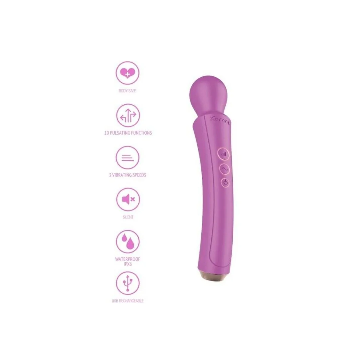 Der Gebogene Stab Fuchsia von Xocoon kaufen | Fesselliebe