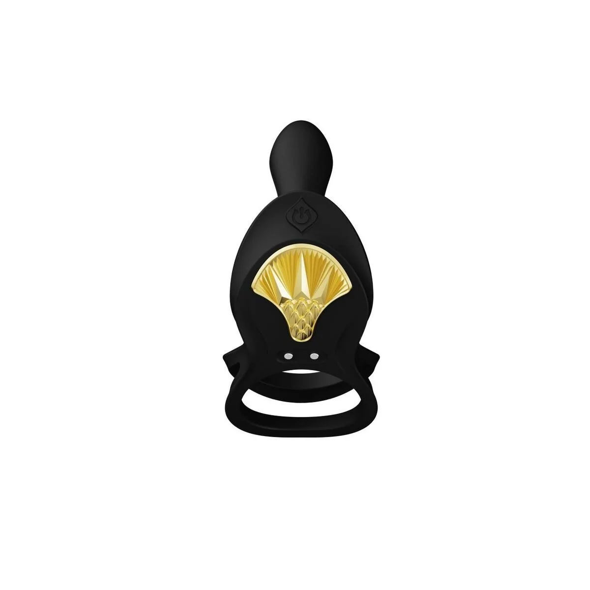 Bayek Vibrierender Paarring Schwarz von Zalo kaufen | Fesselliebe