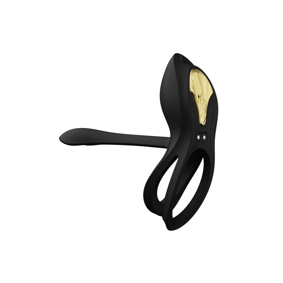 Bayek Vibrierender Paarring Schwarz von Zalo kaufen | Fesselliebe