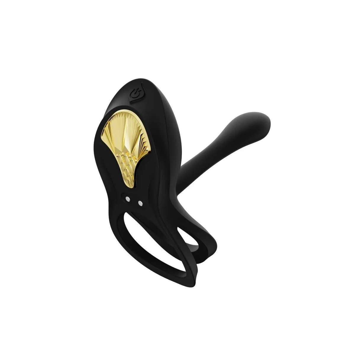 Bayek Vibrierender Paarring Schwarz von Zalo kaufen | Fesselliebe