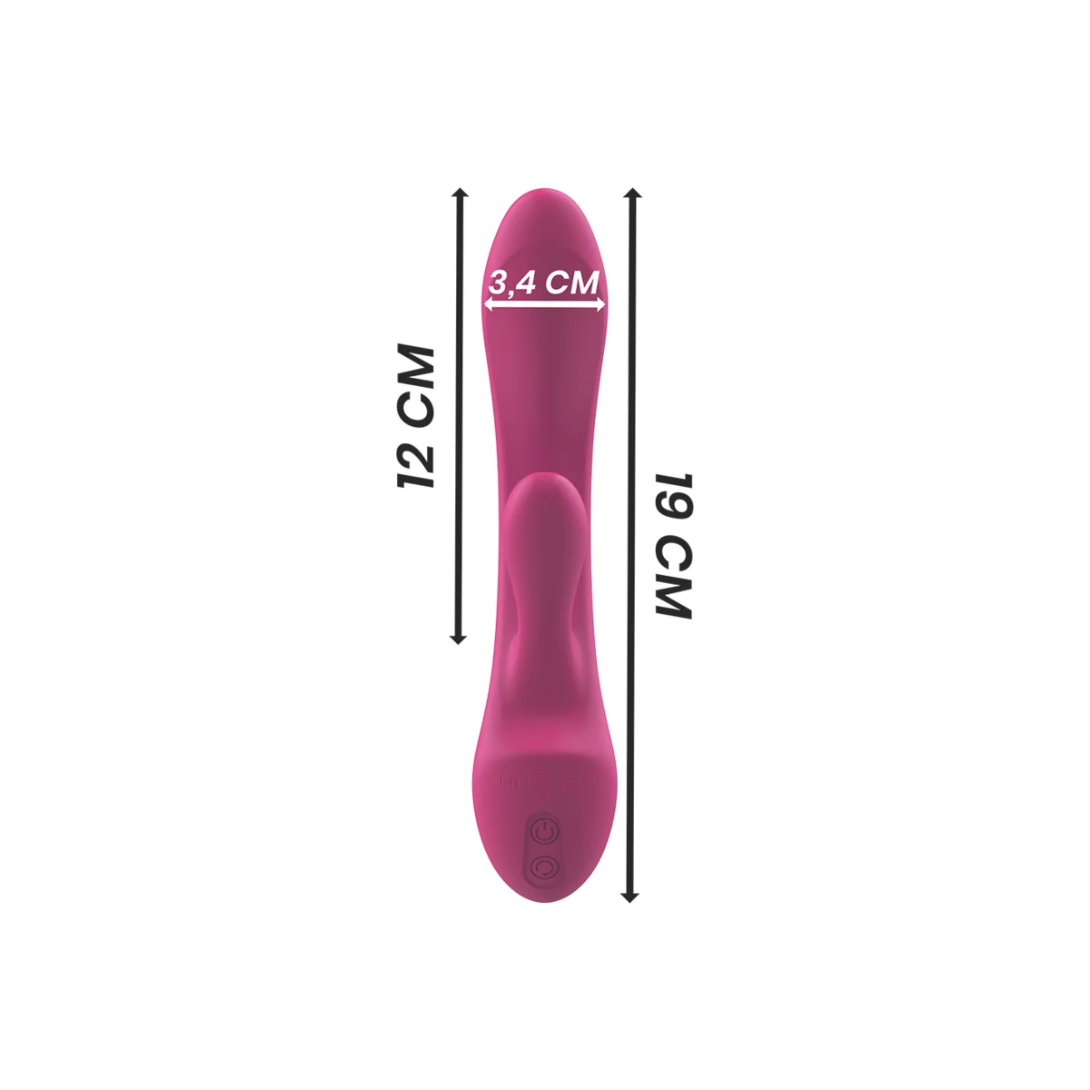 Luigi Rabbit Vibrator Rosa Flüssiges Silikon von Intense Fun kaufen | Fesselliebe