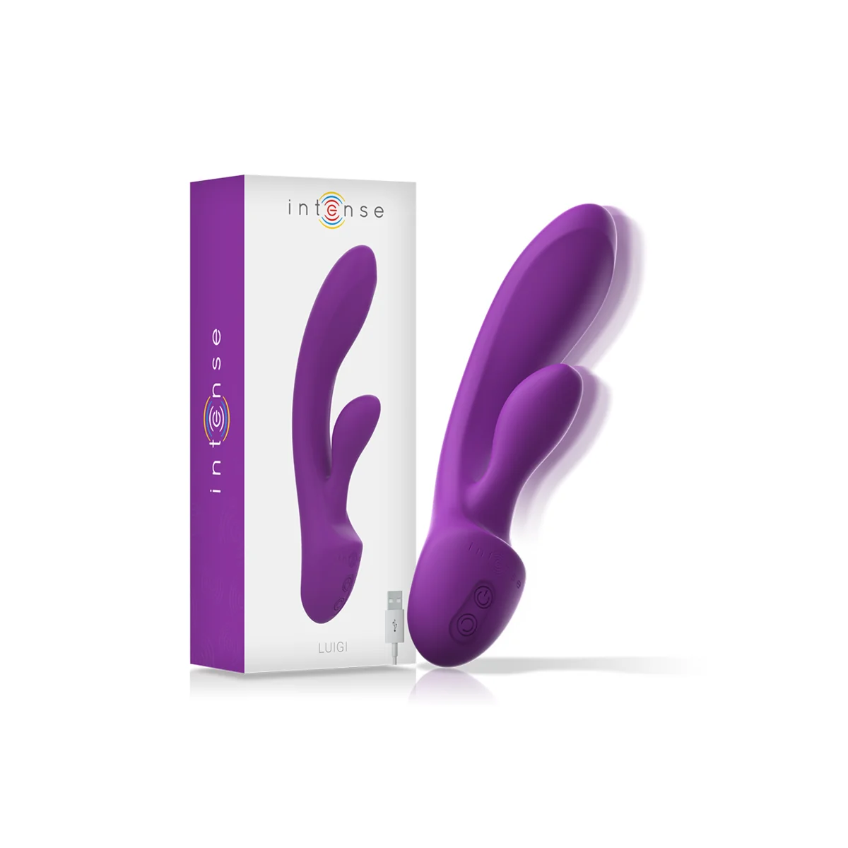 Luigi Rabbit Vibrator Flüssiges Silikon Lila von Intense Fun kaufen | Fesselliebe