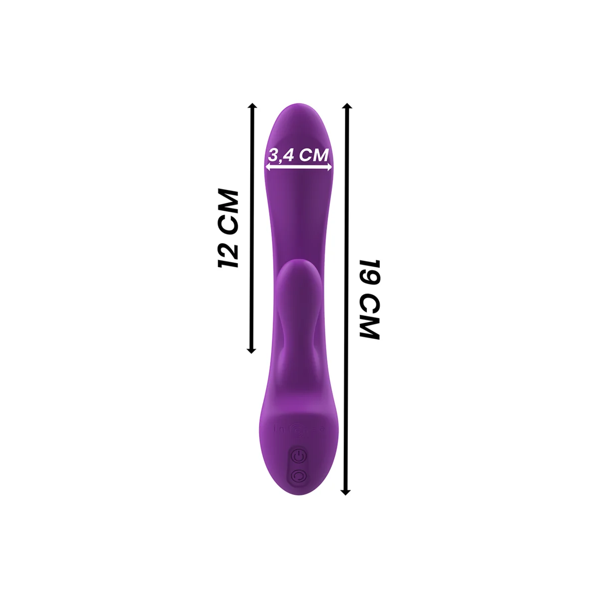 Luigi Rabbit Vibrator Flüssiges Silikon Lila von Intense Fun kaufen | Fesselliebe