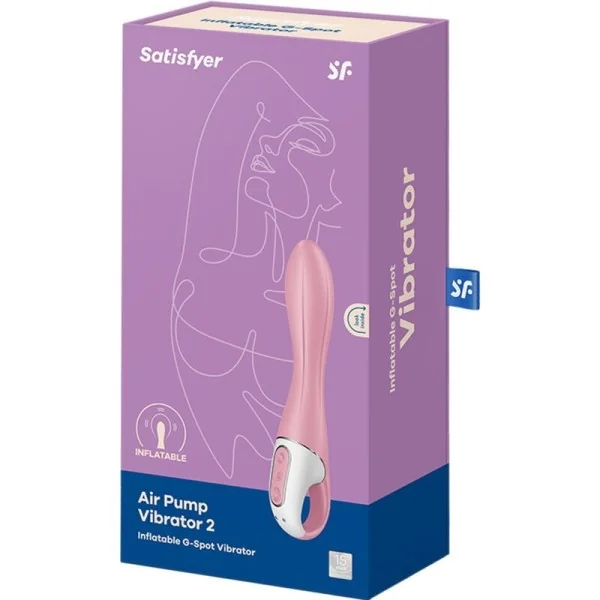 Luftpumpe Vibrator 2 Rosa von Satisfyer Vibrator kaufen | Fesselliebe