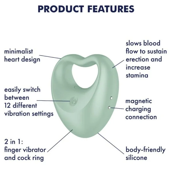 Perfektes Paar 3 Grün von Satisfyer Vibrator kaufen | Fesselliebe