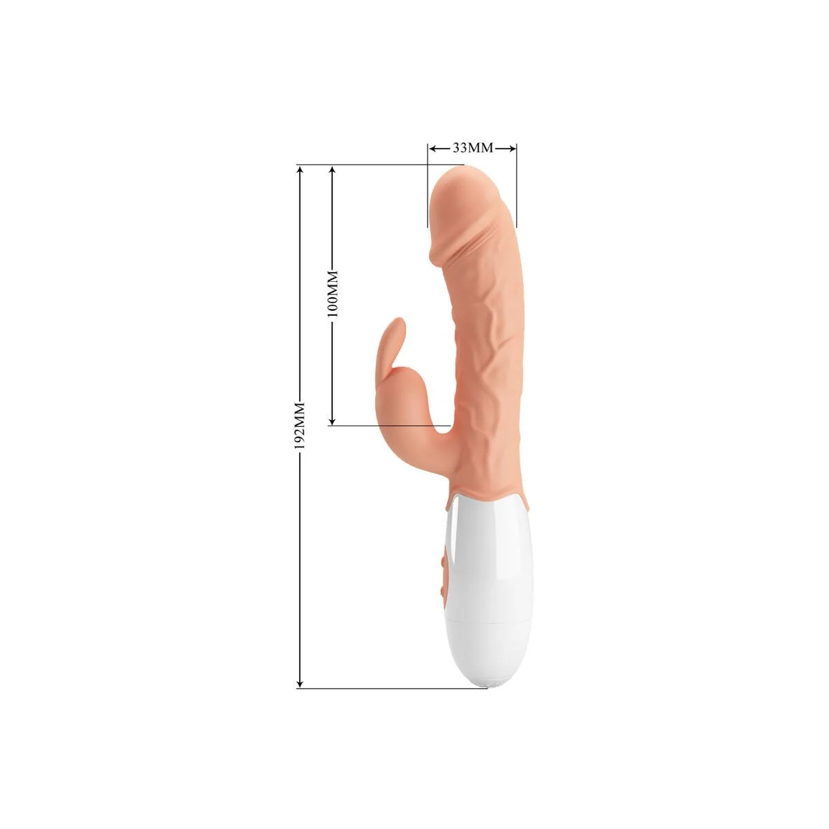 Osterhasen-Vibrator mit Stimulator von Pretty Love kaufen | Fesselliebe