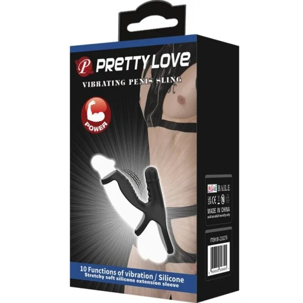 Elastische Verlngerungshülse aus Weichem Silikon von Pretty Love Male kaufen | Fesselliebe