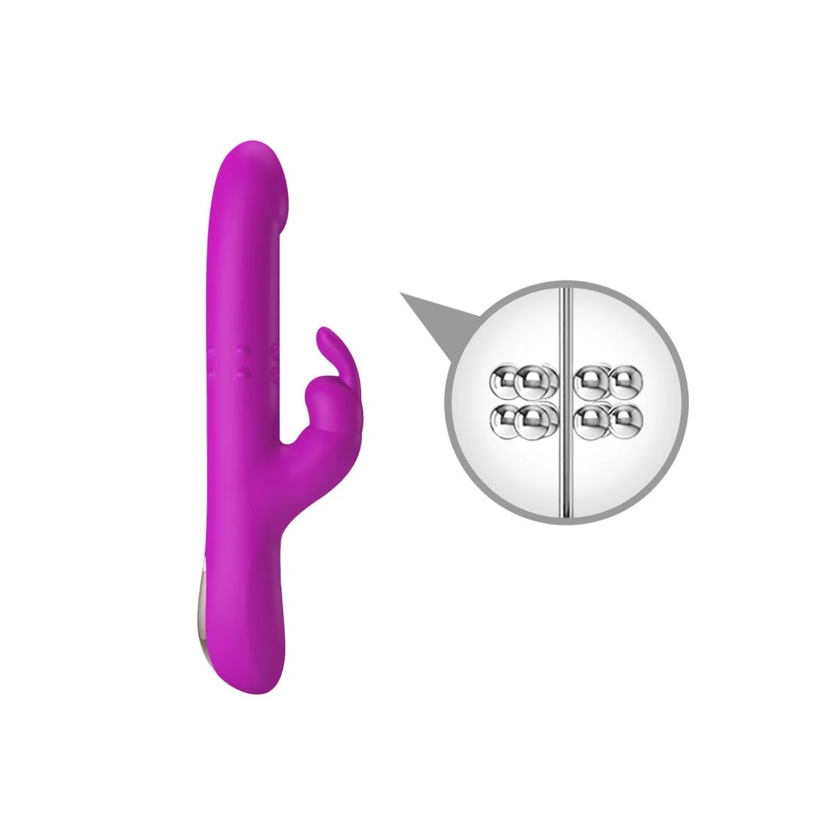 Reese Vibrator mit Lila Rotation von Pretty Love kaufen | Fesselliebe